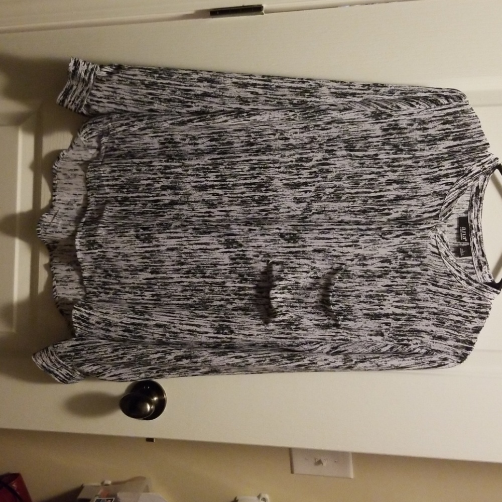 Large, button up, dress shirt.